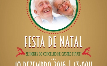 Festa de Natal para seniores de Castro Marim