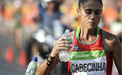 Ana Cabecinha e Rui Coelho sagraram-se campeões nacionais de 20 quilómetros marcha