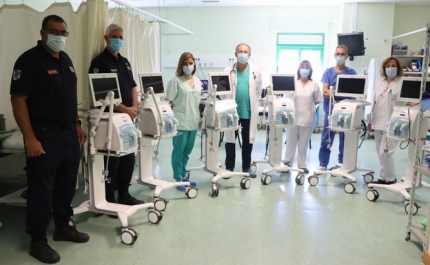 Município de Portimão entrega mais seis ventiladores topo de gama ao Hospital de Portimão