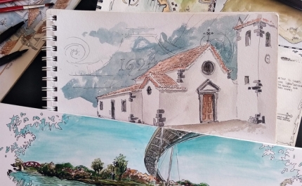 «100FILTRO - registos do quotidiano, sítios e pessoas» do Ilustrador Filipe Coelho,  no IPDJ em Faro  