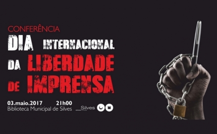 SILVES ASSINALA DIA INTERNACIONAL DA LIBERDADE DE IMPRENSA COM CONFERÊNCIA