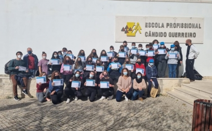 Escola Profissional Cândido Guerreiro – Alte acolheu alunos e professores de países parceiros em intercâmbio ERASMUS