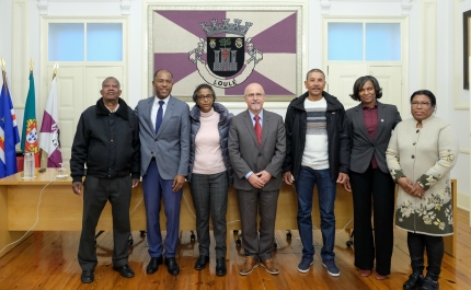 Autarca da Praia recebido em Loulé para apresentar Plataforma da Diáspora para o desenvolvimento