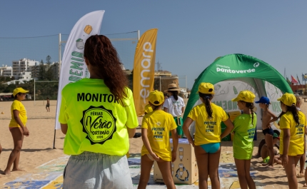 Área Desportiva da Praia Rocha foi palco da atividade «Recicla Mania» da Sociedade Ponto Verde