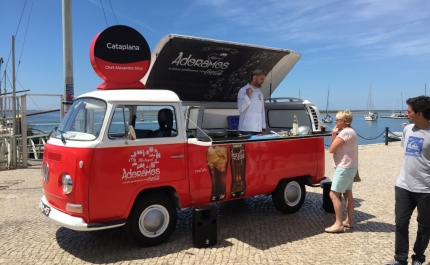 Chef Alexandre Silva recriou cataplana  em showcooking nos Mercados de Olhão