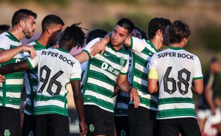 Sporting empata com Portimonense em jogo de preparação