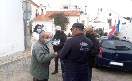 CDU em Alcoutim para afirmar que o interior do Algarve não está condenado ao abandono e à desertificação