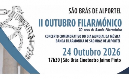 II Outubro Filarmónico: ACREMS - Banda Filarmónica de São Brás de Alportel celebra Dia Mundial da Música e 20 anos do projeto