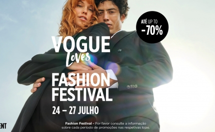 DESIGNER OUTLET ALGARVE VOLTA A SER PALCO  DO VOGUE LOVES FASHION FESTIVAL 