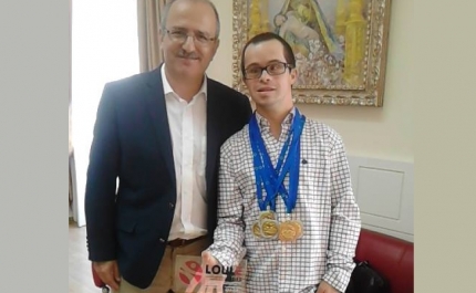 Atleta José Vieira homenageado pela Câmara Municipal de Loulé