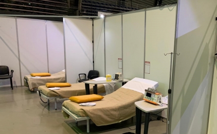 Hospital de campanha com capacidade para 100 camas abre em Portimão