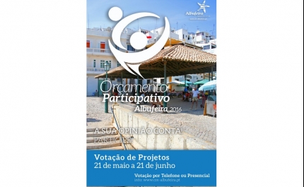 COMEÇOU ONTEM A VOTAÇÃO DOS PROJETOS NO ÂMBITO DO ORÇAMENTO PARTICIPATIVO ALBUFEIRA 2016 
