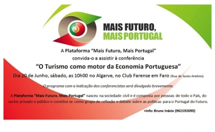 Conferência “O Turismo como motor da Economia Portuguesa”