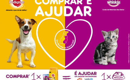 PEDIGREE E WHISKAS LANÇAM CAMPANHA PARA AJUDAR ASSOCIAÇÕES DE APOIO A ANIMAIS