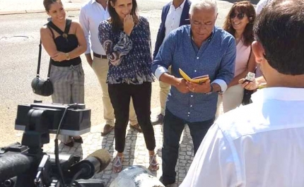 António Costa apela a portugueses para visitarem o «outro Algarve» (c/ video)