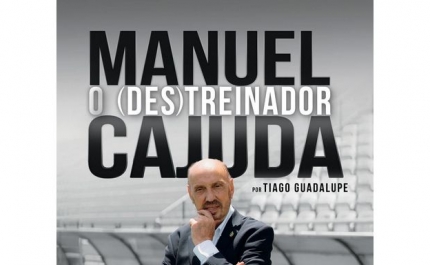 LANÇAMENTO DO LIVRO “MANUEL CAJUDA - O (DES)TREINADOR”, DE TIAGO GUADALUPE