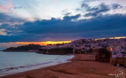 Albufeira após mais um dia de limpezas 