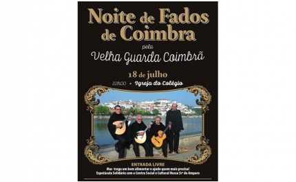 Noite Coimbrã solidária em Portimão