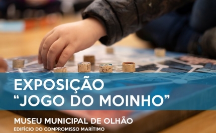 Jogo do moinho dá o mote a exposição no Museu Municipal de Olhão