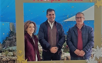 Junta de Freguesia de Salir já inaugurou o Presépio de Natal [c/fotos]