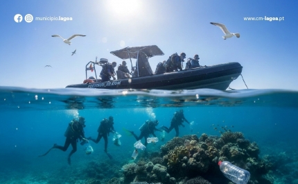 Vamos Limpar o Mar | 2ª Limpeza Subaquática no Parque Natural Marinho do Recife do Algarve - Pedra do Valado 