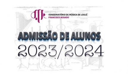 Conservatório de Música de Loulé - Francisco Rosado abre inscrições para realização de provas de admissão