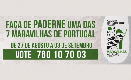 EMIGRANTES JÁ PODEM VOTAR EM PADERNE PARA MARAVILHA DE PORTUGAL- ALDEIAS RURAIS 