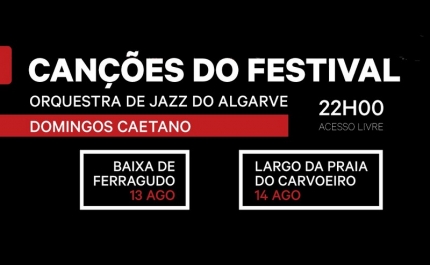 Concerto «Canções do Festival» | Orquestra de Jazz do Algarve e Domingos Caetano