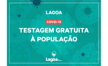 Lagoa reforça testagem à população para despiste da SARS-CoV-2