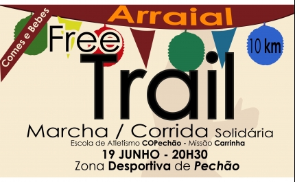 FREE TRAIL - MARCHA-CORRIDA solidária | Pechão 2015