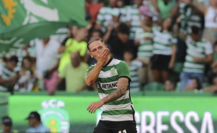 Sporting goleia Portimonense sobe ao quinto lugar da I Liga