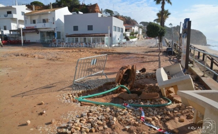 Mau tempo: Albufeira pode ser classificada como zona crítica de cheias