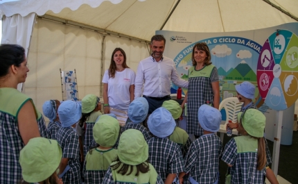 Semana da Criança e do Ambiente recebe visita do presidente da Câmara no dia de encerramento