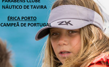 Atleta do Clube Náutico de Tavira sagrou-se campeã de Portugal de Vela