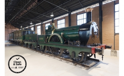 MUSEU NACIONAL FERROVIÁRIO REABRE A 6 de ABRIL