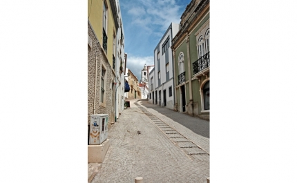 Obras de Pavimentação no Centro Histórico de Lagos