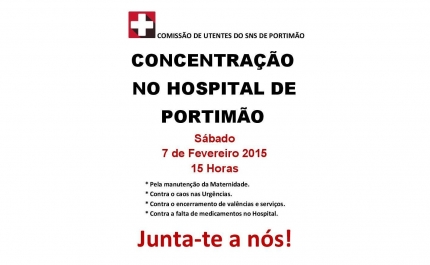 7 de Fevereiro | 15h00 | Concentração no Hospital de Portimão