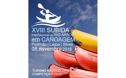 XVIII SUBIDA INTERNACIONAL DO RIO ARADE EM CANOAGEM TERMINA EM SILVES