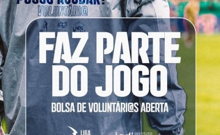 IPDJ e Liga Portugal abrem inscrições para bolsa de voluntariado jovem