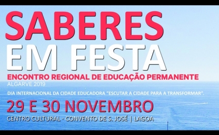 Câmara Municipal de Lagoa, marca o dia internacional das Cidades Educadoras em Lagoa, com a 3ª edição do «Saberes em Festa»