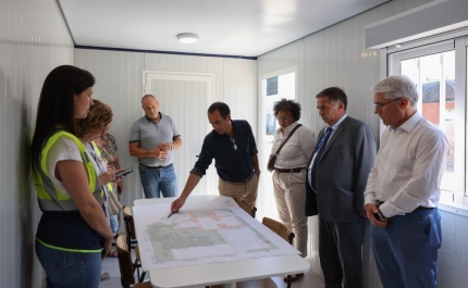 Quatro escolas do Algarve com obras de modernização em curso no quadro do Plano de Recuperação e Resiliência