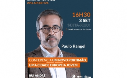 Rui André recebe eurodeputado Paulo Rangel para debater «Um Novo Portimão, uma Cidade Europeia Jovem»