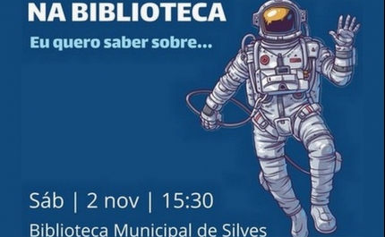 CENTRO DE CIÊNCIA VIVA AJUDA A DESCOBRIR O UNIVERSO NA BIBLIOTECA MUNICIPAL DE SILVES