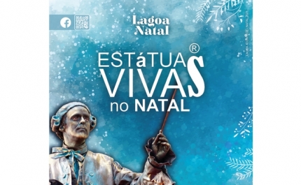 VII Estátuas Vivas no Natal | Rua 25 de Abril | Largo 5 de Outubro | Rua Coronel Figueiredo | Lagoa