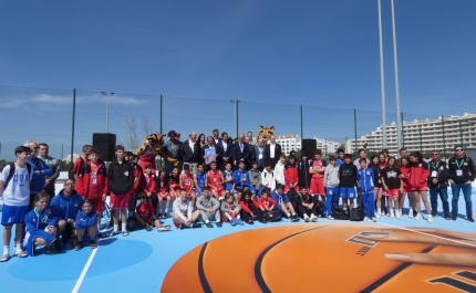 Albufeira inaugura campos 3X3 BasketArt e campo de Futebol de 5