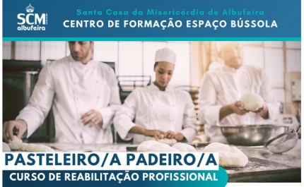 Curso de Reabilitação Profissional Pasteleiro/a Padeiro/a