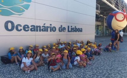 Crianças das Férias Ativas de Carvoeiro visitam Oceanário