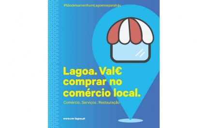 Campanha «Val€ comprar no comércio local» movimenta cerca de 1 milhão e trezentos mil euros no concelho de Lagoa