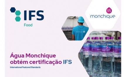 Água Monchique obtém certificação IFS, reforçando padrões de qualidade  e confiança internacional