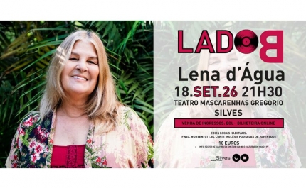 LADO B RECEBE LENA DÁGUA NO DIA 18 DE SETEMBRO, EM SILVES